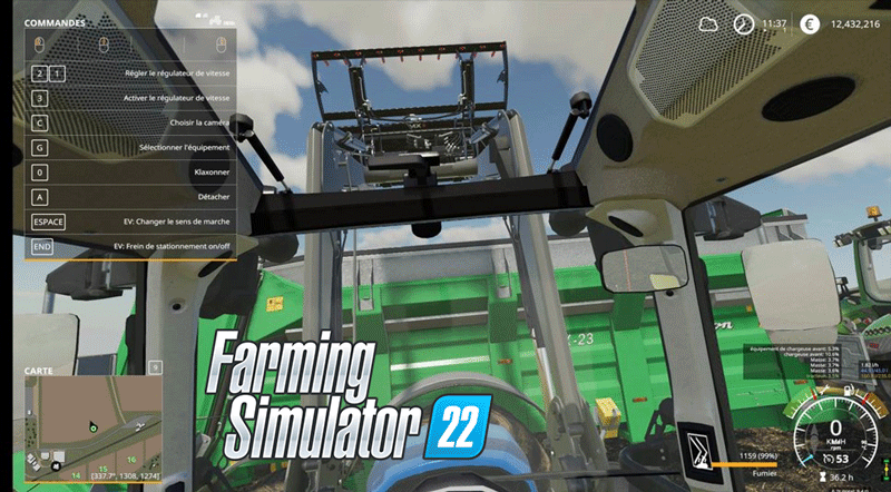 MX op Farming Simulator 22