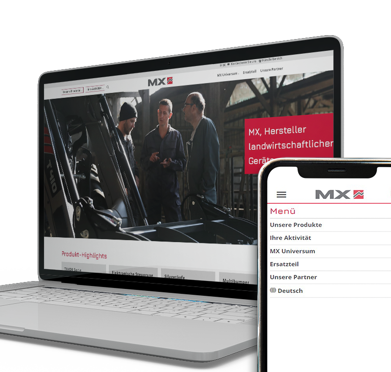 MX verändert sich, entdecken Sie unsere eue MX Website!