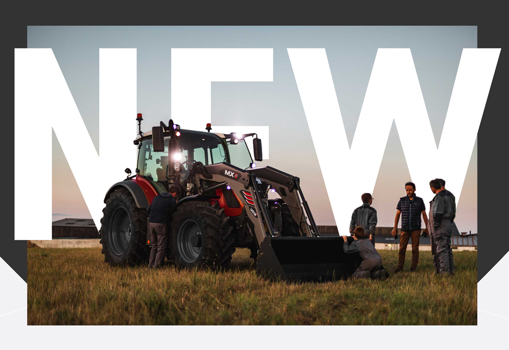 Press release : U500 series, our brand-new range of loaders! - MX