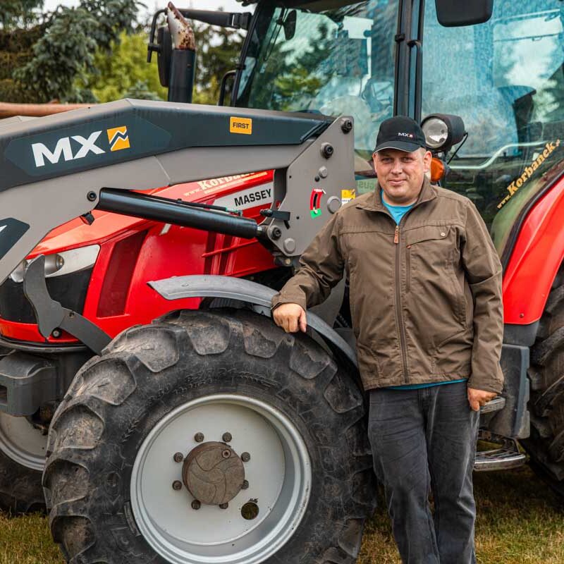Balance tras un año utilizando el cargador U510 con Radek, ganadero polaco