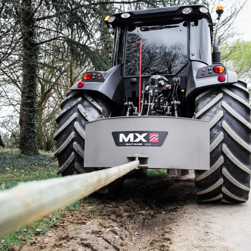 Perché installare un contrappeso MX sul proprio trattore?